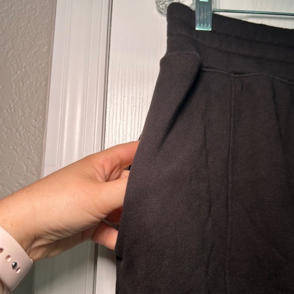 Nation LTD Black Straight leg sweatpants women's size medium Athleisure casual - Picture 3 of 7